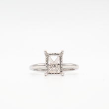 Load image into Gallery viewer, White Gold Engagement Ring Setting