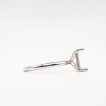 Load image into Gallery viewer, White Gold Engagement Ring Setting