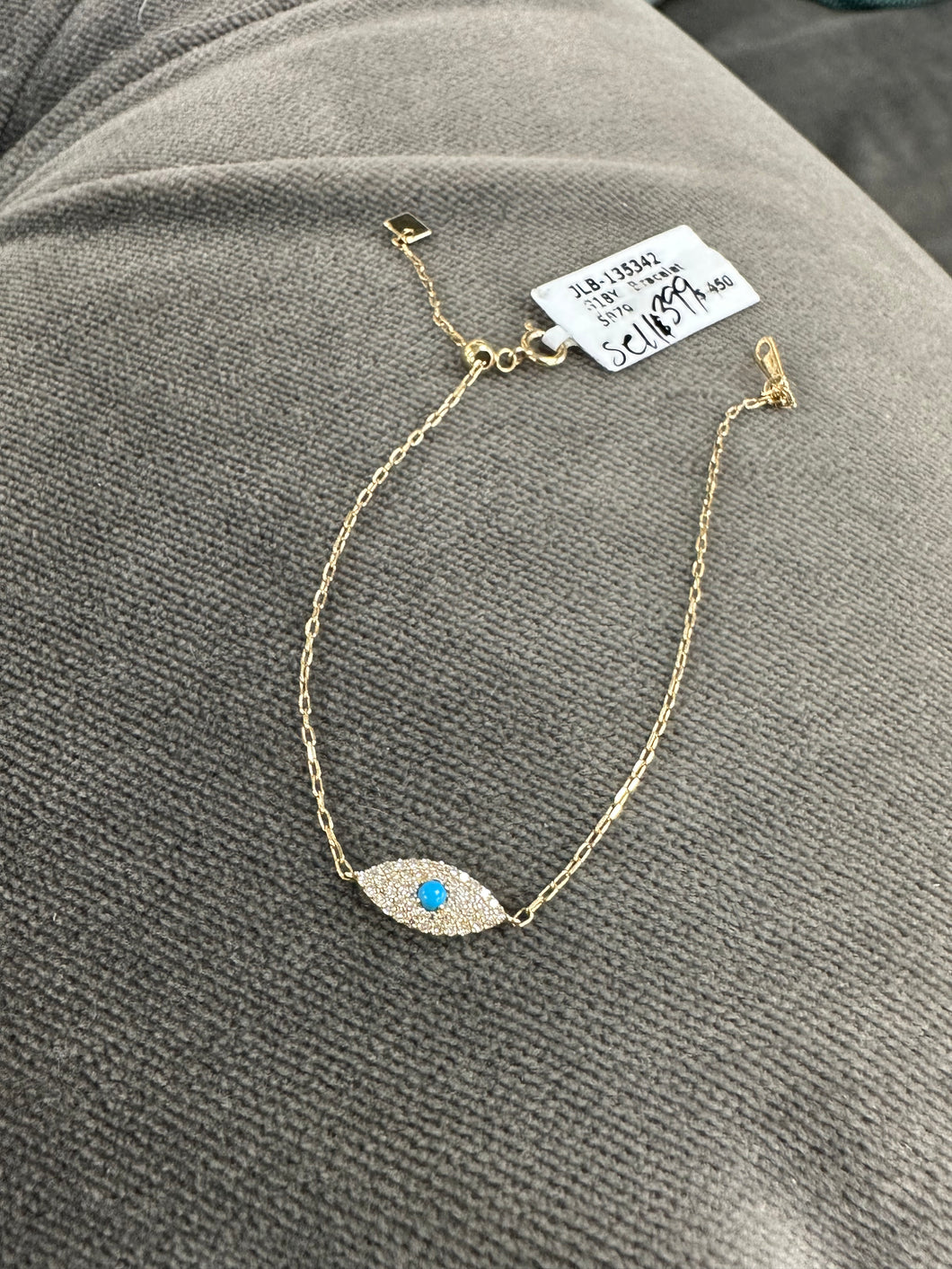 Evil eye bracelet dainty deals