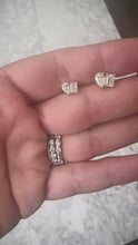 Load and play video in Gallery viewer, Toi et Moi Statement Stud Earrings
