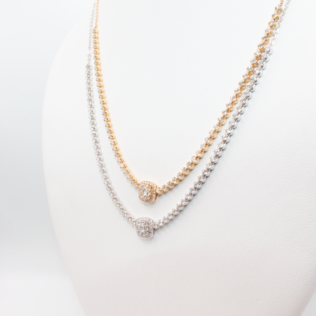 Single Cluster Necklace