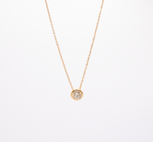 Load image into Gallery viewer, Bezel Solitaire Pendant Necklace
