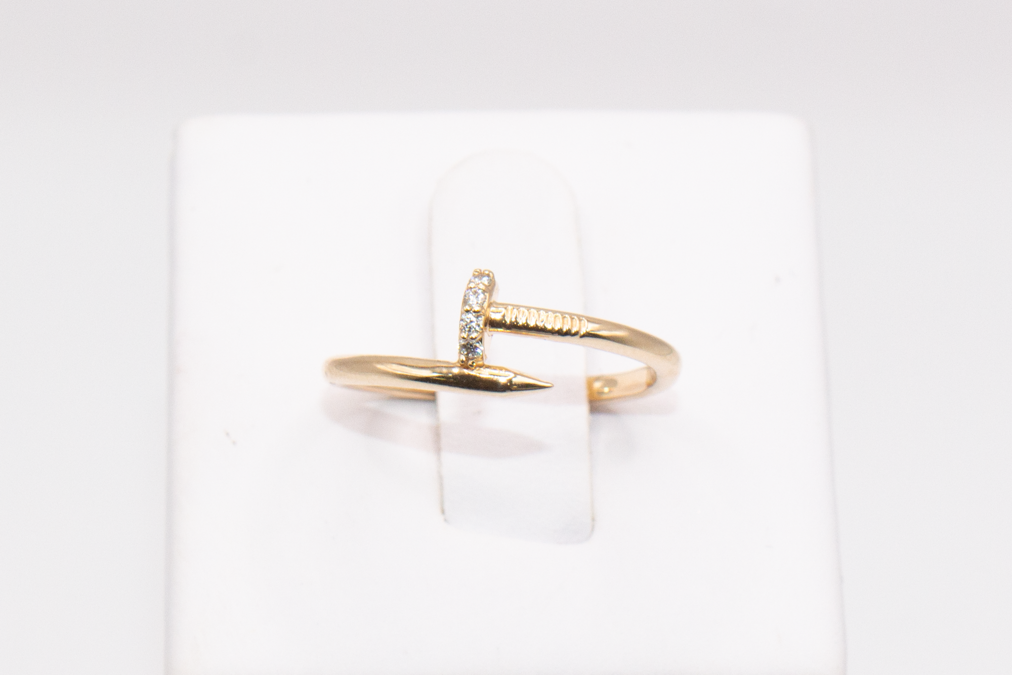 Cartier Yellow Gold and Diamond Juste un Clou Ring | Harrods IE