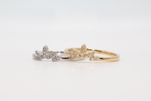 Load image into Gallery viewer, Crown Jacket Ring with Diamonds
